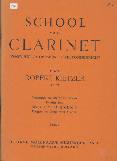 School voor Clarinet